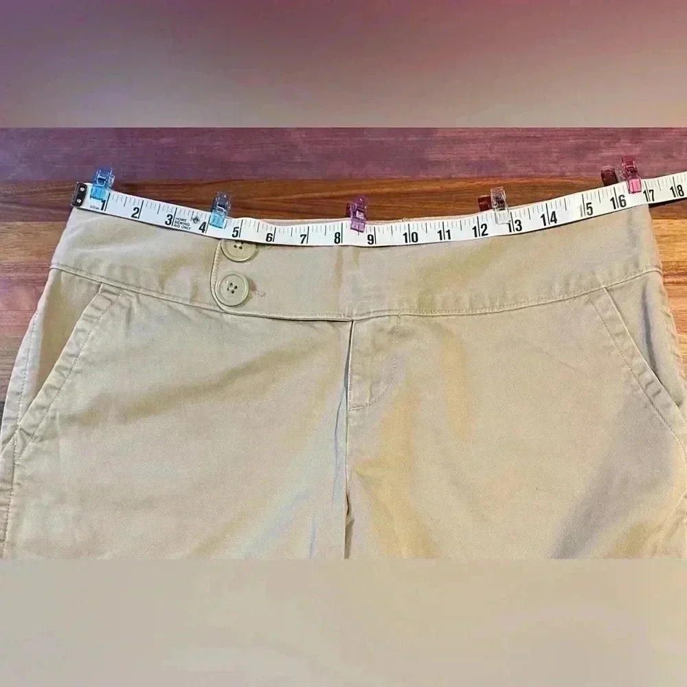 Victoria's Secret Moda International Tan Bermuda Shorts, 10 - Picture 3 of 7